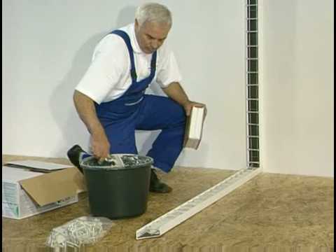 Υαλότουβλα ClaroGlass - Παραδοσιακά συναρμολόγηση