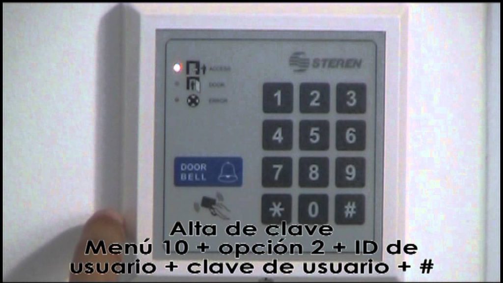 Συνδεσμολογία aceess control SEG-150 y SEG-020