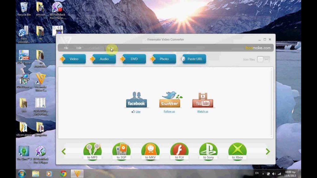 Μετατροπή video με  το freemake video converter