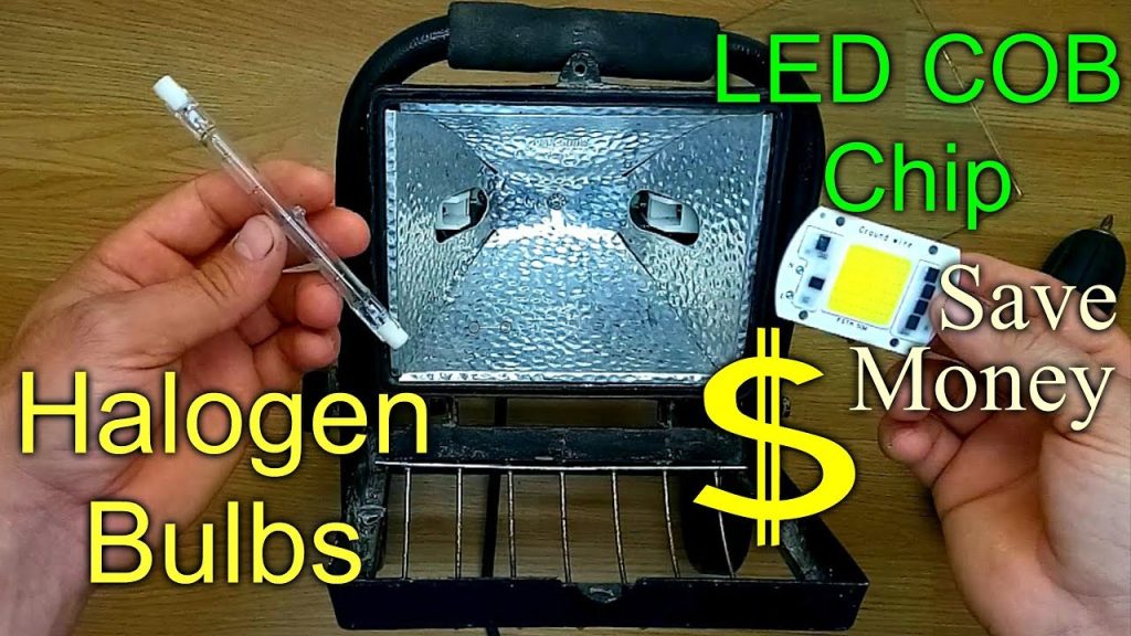 Μετατροπή προβολέα αλογόνου σε  LED!!!