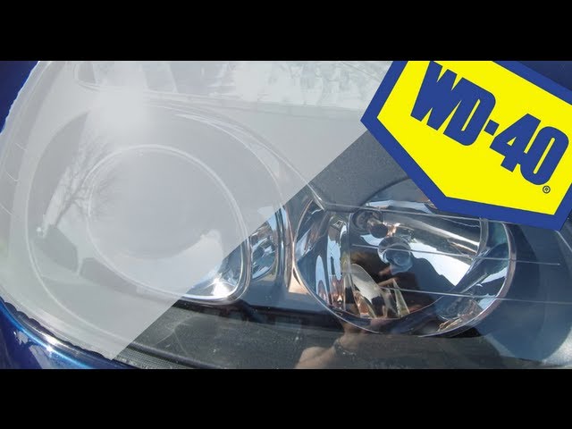Καθάρισμα φανάρι με wd-40