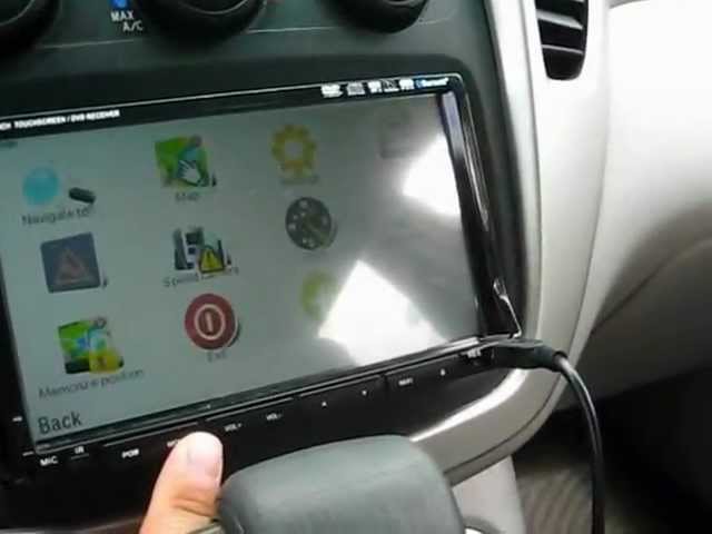 Λειτουργία dvd-gps radio